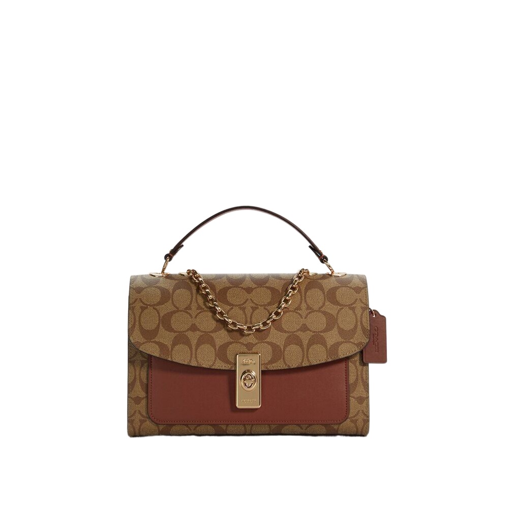 Coach Lane Shoulder Bag In Signature Canvas
