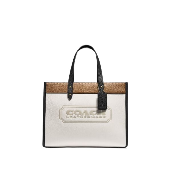 Field Tote 30 In Colorblock With Coach Badge